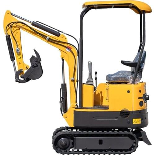 1.0 ton hydraulic crawler digger cheap price mini excavator mini trench digger
