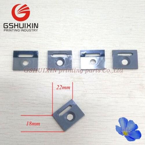 10pcs/bag 22.011.032 A4.011.035 TOK Impression Cylinder Gripper Finger Rubber for Heidelberg TOK Small gripper plate