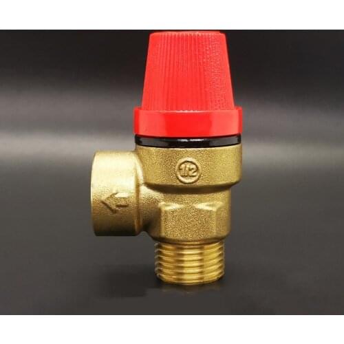 DN15 G 1/2" BSPP Male To Female Angle Safety Valve Air Release Vent used in Water heater wall boiler