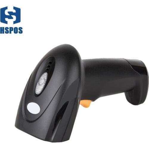 HS-208 Supermarket Handheld Barcode Scanner Reader 1D or 2D Can choose with Stand Wired or Wireless