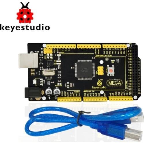 Keyestudio MEGA 2560 R3 Development Board + USB Cable Compatible for Arduino MEGA