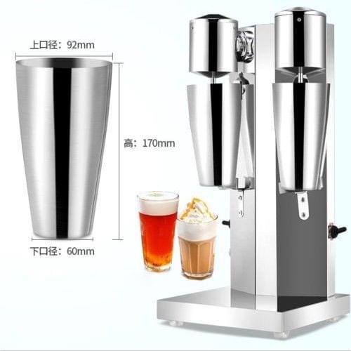 Commercial Steel Milk Shake Machine Double Head Drink Mixer 220V Brand new