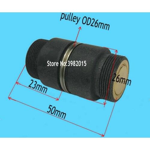 Brass Seat Complete Guide Wheel Pulley Roller Assembly 067 OD26*L50mm for WEDM Wire Cutting Machine