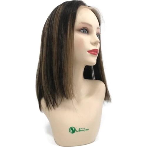 Lebeauty 100% European Human Hair Lace Top Jewish Wig Kosher Wigs Best Sheitels Wigs Free Shipping