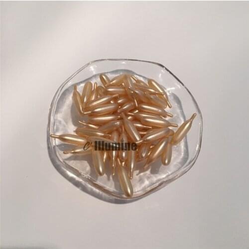 Anti-Aging Aging-resistant Facial 50Pieces Aloe Vera VE Collagen Oil Serum Capsule Anti-wrinkle