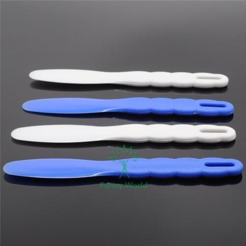 High Quality Dental Lab 5Pcs Plastic Spatula DENTAL INSTRUMENT