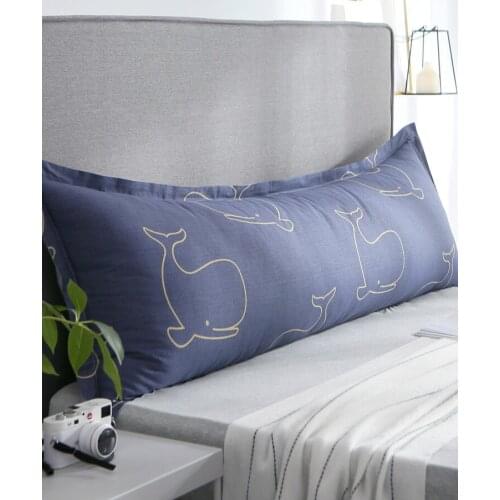 All Cotton Double Cover 1.2 M1.5 Meters Lengthened Pillowcase 1.8 Couples Microscler Pillowcase