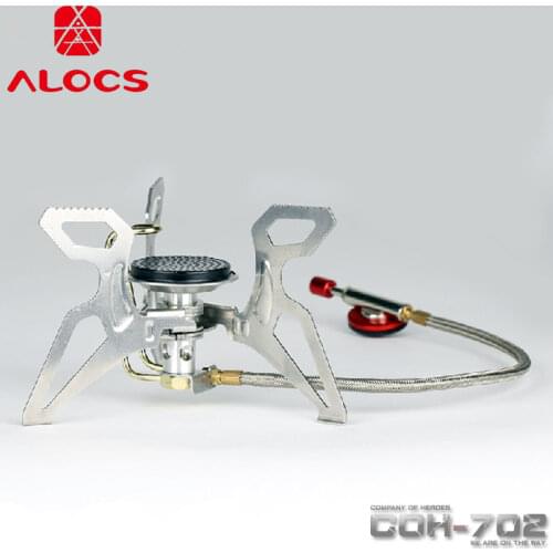 Alocs CS-G11 Folding Stove Split Gas Furnace Portable Lightweight Portable BBQ Outdoor Stove