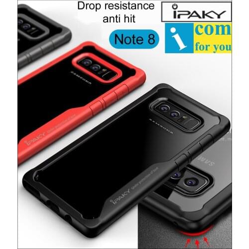 IPaky Super Drop resistance Armor anti hit Cover Case For Samsung Galaxy Note 8 Note8 Shock-proof