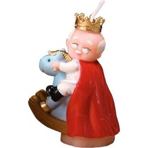 Old man king horse Silicone molds soap mold handmade soap molds old man king silica gel die Aroma stone moulds candle mould