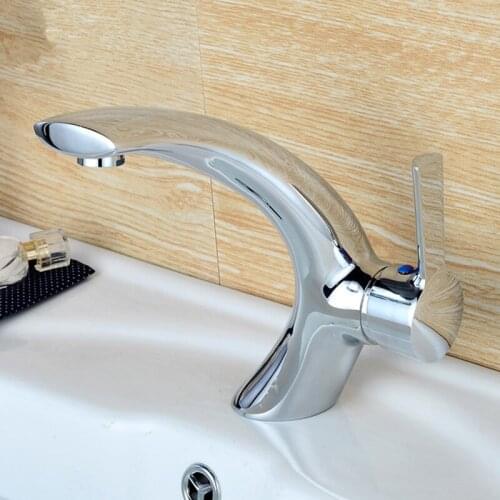 Vidric modern creative washbasin design bathroom faucet mixer hot and cold water taps for basin of bathroom