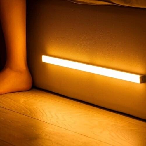 LED Night Lights Light with Motion Sensor Bedroom Decor Light Detector Wall Decorative Lamp Staircase Closet Room Aisle Lighting
