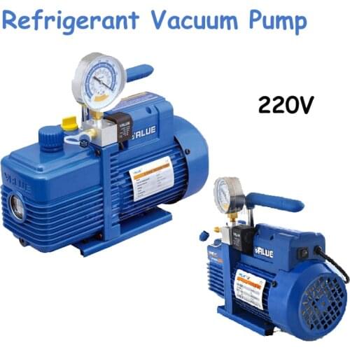 220V 180W V-i120SV New Refrigerant Vacuum Pump Air Conditioning Pump Vacuum Pump For R410A, R407C, R134a, R12, R22