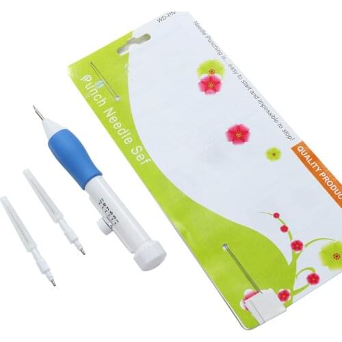Magic Embroidery Pen Set Three -Dimensional Embroidery Design Hot Practical ABS Plastic DIY Weaving Needle Knitting Tool