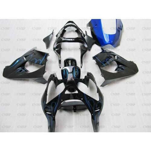 Zx9r 2000 - 2001 Fairings Zx-9r 00 Plastic Fairings for Kawasaki Zx9r 2000 Blue Frame Fairing Kits