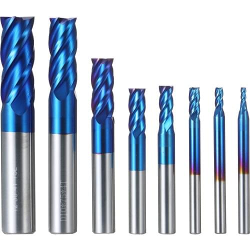 1/8in Shank CNC Router Bit Flute Milling Cutter Engraving Carving Tool Set Tungsten Carbide End Mill Rotary Bits Tool Drill Bit