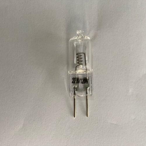 50pcs 22.8v120w g6.35 Halogen bulb , surgical light bulbs 22.8v 120w