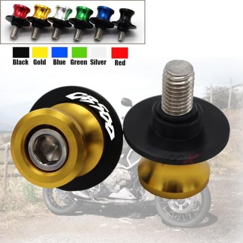 Motorcycle Accessories CNC Aluminum M8 Swingarm Spools Slider Stand Screw For Honda CBR500R CB500F/X CB-500 2013-2015