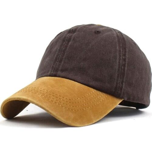 Mixed Colors Washed Denim Women Snapback Hats Spring Summer Men Baseball Cap Golf Sunblock Beisbol Casquette Hockey Dad Caps