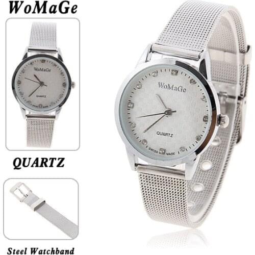 Couple Lovers Watch Design Stainless Steel Quartz Watch 2020 New Fashion Unisex Women Mens Luxury Jewelry