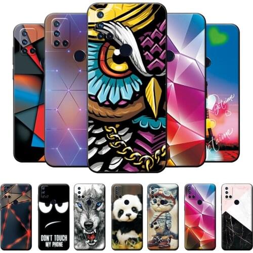 For OnePlus Nord N10 Case Phone Cover Silicone Soft Cases for One Plus Nord N10 5G Case Black TPU 1 + Nord N 10 NordN10 6.49"