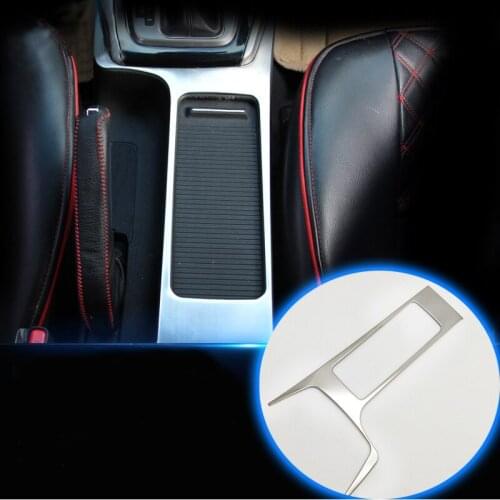 DNHFC car-styling Car cup storage decorative frame Car Accessories For Hyundai Elantra 2012 2013 2014 2015 2016
