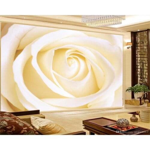 Home Interior HD 3D Wallpaper Petite Large Rose Living Room Bedroom TV Background Wall Wall Paper