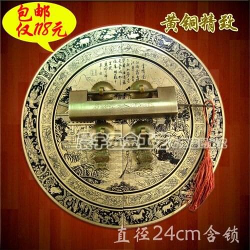 Jinling Figure Handle Chinese antique furniture Ming and Qing furniture, copper fittings brass handle drawer handle CYB008