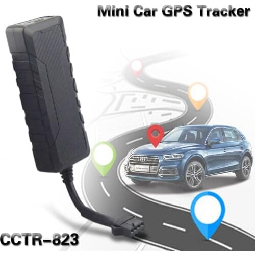 Small Size CCTR-823 Tracker Car GPS Tracking Device for Vehicles 9-90VDC Working Voltage Web/App locating Motorcycle GPS Tracker