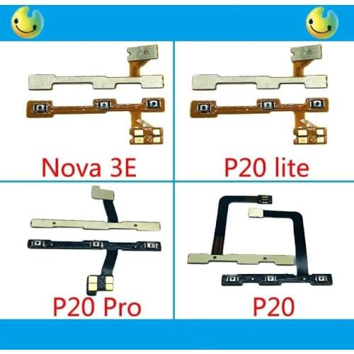 Honor Nova 3E P20LITE P20pro Power Volume Flex Cable Youth Version Smartphone PCB Board Ring Silent Switch IC Connector Repair