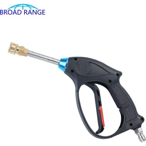 High Pressure Washer Spray Water Gun with G3/8 Quick Connector 4000PSI Car Cleaning Shop Accessory