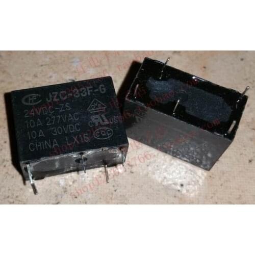 Relay JZC-33F-G 24VDC-ZS 33F-1C-24V-10A