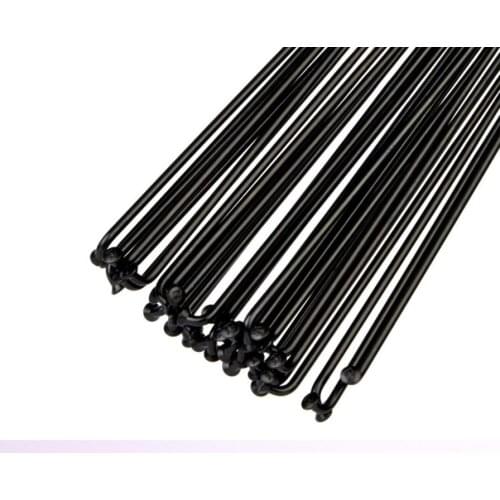 10PCS Stainless Steel Wheel Spokes 257-293mm Road Mountaicycle bike spoke motorcycle black nipples free bike accessories