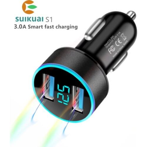 Автомобильные зарядные устройства для мобильных телефонов Suikuai China At AliExpress