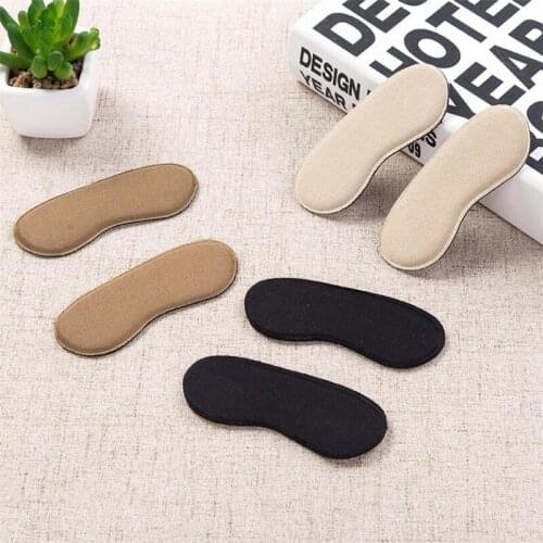 10Pcs=5Pair Shoes Insoles Insert Heels Protector Anti Slip Cushion Pads Comfort Heel Liners Cushion Pad Invisible Foot Patch