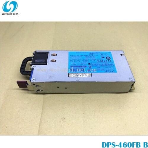 100% working power supply For 599381-001 593188-B21 591555-101 591553-001 DPS-460FB B 460W Fully tested