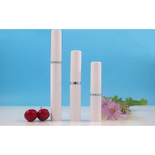 15ML white airless bottle silver pump lotion emulsion serum sample eye essence hyaluronic toner mist sprayer skin packing