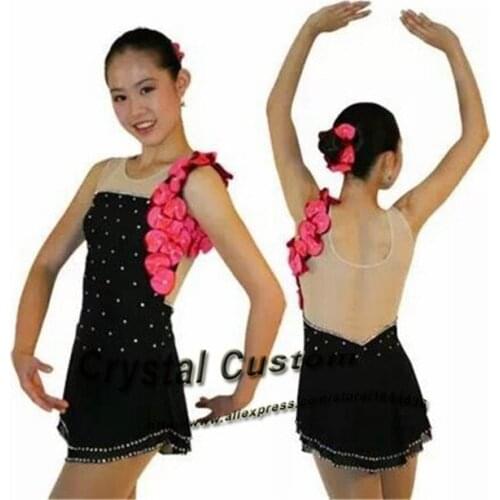 2016 Children Figure Skating Dress Fashion New Brand Vogue Figure Skating Competition Dress For Women DR3081