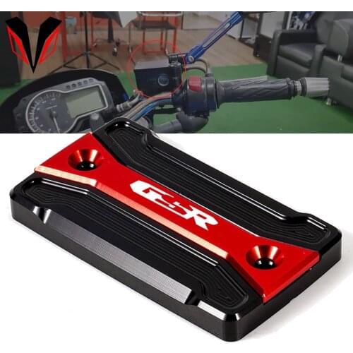 For SUZUKI GSR400 GSR 250/S/F GSR750 GSR 400 750 Motorcycle CNC Accessories Front Brake Fluid Reservoir Cover Protector Cap