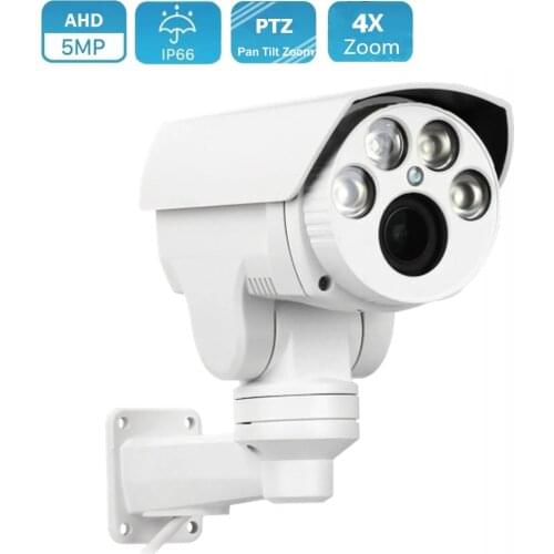 AHD Analog High Definition Surveillance Camera AHDH 5MP 2MP 1080P 4X 10X Zoom PTZ Bullet IR CCTV Camera Security Indoor/Outdoor