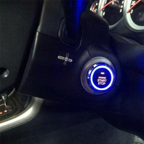 Car anti-theft device PKE one-button start switch start button ignition start switch button