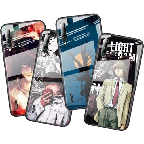 Tempered Glass Cover Anime death note For Xiaomi Mi 11 11i 10T CC9E CC9 9T Note 10 Ultra Pro Lite 5G Phone Case