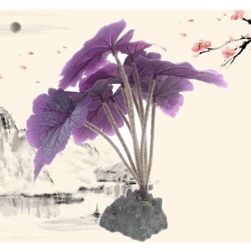 Artificial Aquarium Decorative Simulation Plants Ornaments Aquarium Fish Tank Plant Water Grass Landscape Aquatic Accessories