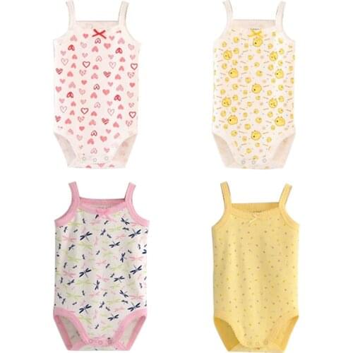 Romper baby girl boys Summer Newborn Clothes For Boys Girls New 2020 Cotton Sleeveless Romeprs Jumpsuit Infant Clothing