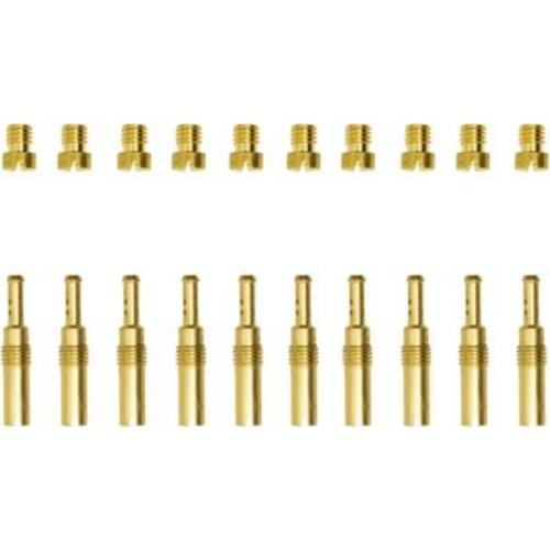 Carburetor Main Jet Kit for Slow/Pilot Jet Set Replacement Fir for NSR KSR PWK PWM Keihin OKO CVK Motorcycle Carburetor