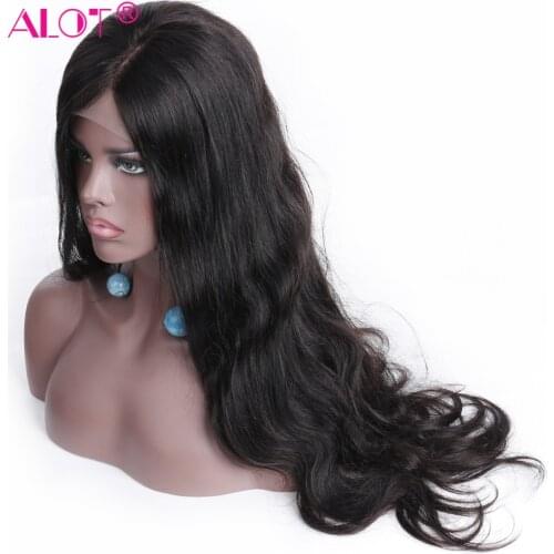 360 Lace Frontal Wig Body Wave Lace Front Human Hair Wigs 150% Density Pre Plucked Remy Brazilian Wig With Baby Hair For Women