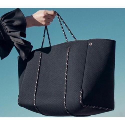 Luxury Light Bags Neoprene Shoulder Handbag New Fashion Casual Tote Bag Composite Diaper Bags for Women