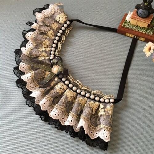 Pet Jewelry Accessories Handmade Bow Ties Lace Dog Necklace Dog Neckties Collar Christmas Dogs Festival Bow Tie