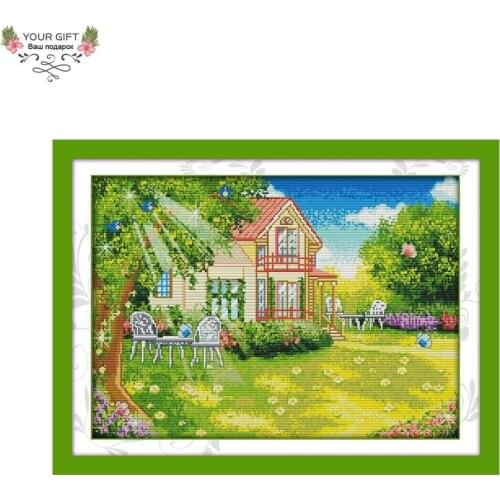 Your Gift F160 Free Shipping 14CT 11CT Counted and Stamped Home Decor Comfort Needlepoints Embroidery DIY Cross Stitch Kits