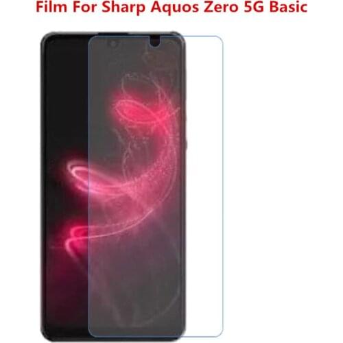 1/2/5/10 Pcs Ultra Thin Clear HD LCD Screen Protector Film With Cleaning Cloth Film For Sharp Aquos Zero 5G Basic